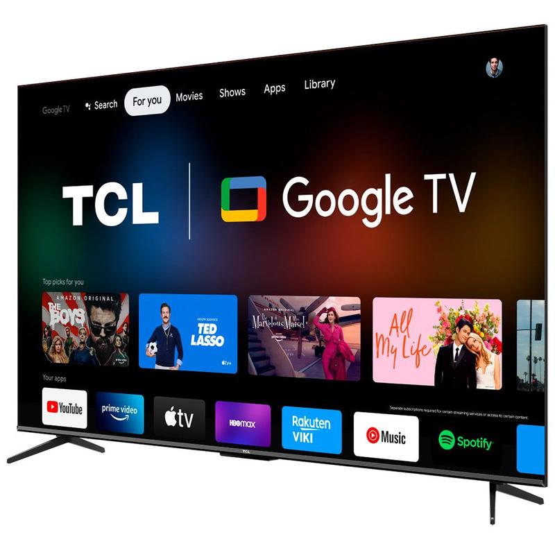 TCL TV 65型 Smart TV TCL 65 Polegadas 65P7K 4K UHD QLED Google Tv